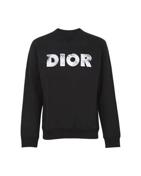 dior and daniel arsham eroded logo 3d print|Oversized Sweatshirt with 3D Eroded DIOR AND DANIEL .